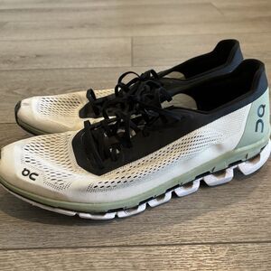 On cloud boom Shoes Mens 11.5 Sneakers White Green Running Outdoors Athletic